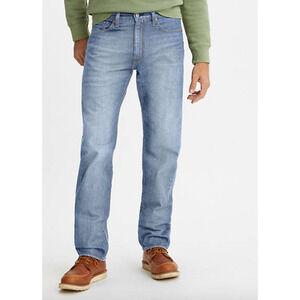 Levi's Men's 505 Regular Fit Medium Dye Blue Jeans 36X30 36W NWT